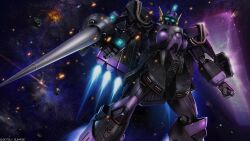 berga giros from gundam by tenjin hidetaka