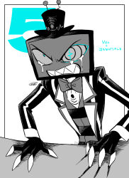 vox (hazbin hotel) from hazbin hotel by menma (enaic31)