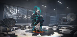 hatsune miku from vocaloid
