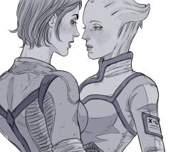asari (mass effect) from mass effect (series) by marceline2174