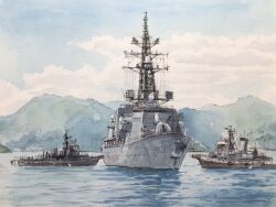 japan maritime self-defense force fan art