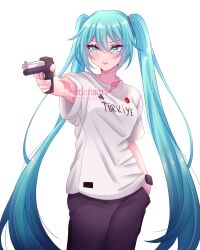 hatsune miku from vocaloid