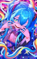 hatsune miku from monitoring (vocaloid)