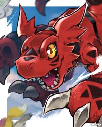 guilmon from digimon by sinobali