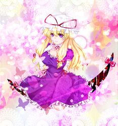 yakumo yukari from touhou by rose red