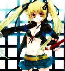 black rock shooter (character) from black rock shooter by yue (pixiv)