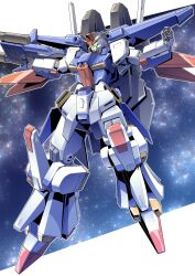 zz gundam from gundam by kaneko naoya