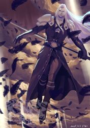 sephiroth from final fantasy by 5tatsu