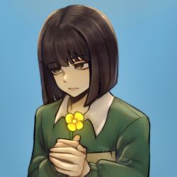 chara (undertale) from undertale by illusionary