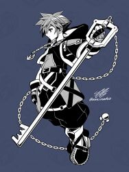 sora (kingdom hearts) from kingdom hearts by inaho (sesyrne)