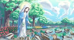virgin mary fan art