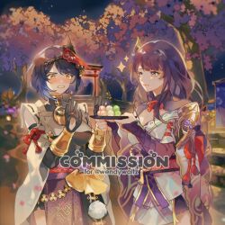 kujou sara from genshin impact