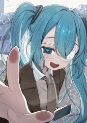 hatsune miku from monitoring (vocaloid) by tsukiman