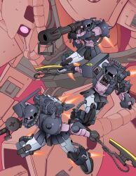 black tri-stars from gundam