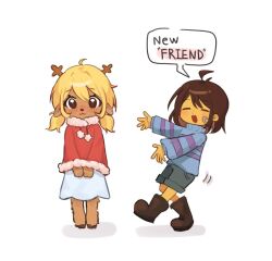 frisk (undertale) from undertale by deltarunelv