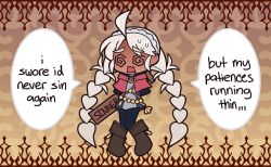 nina (fire emblem) from confessions of a rotten girl (vocaloid)
