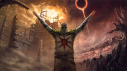 solaire of astora from dark souls (series) by bloodexer
