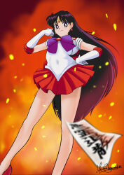 hino rei from bishoujo senshi sailor moon