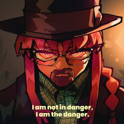 makima (chainsaw man) from breaking bad by alpharecdyt
