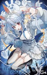usada pekora from hololive by haruhina purple