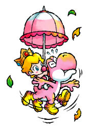 baby peach from super mario bros. by nakagawa yasuhisa