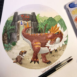 tyrantrum from jurassic park