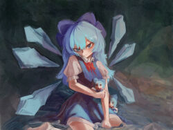 cirno from touhou by fumo