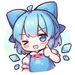cirno from touhou by coa (chroo x)