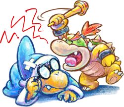 baby bowser from super mario bros.