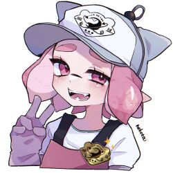 inkling from splatoon (series) by aheruk