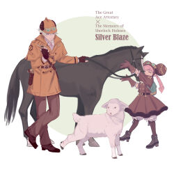 herlock sholmes from ace attorney by towne