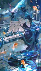 hatsune miku from shinkai shoujo (vocaloid) by mento