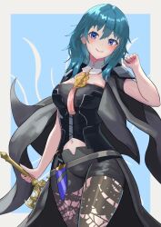 female byleth (fire emblem) from fire emblem