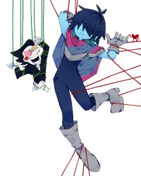 kris (dark world) (deltarune) from deltarune by 2525nicc