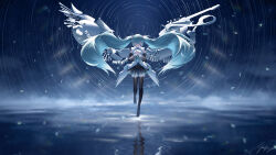 hatsune miku from vocaloid