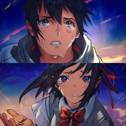 miyamizu mitsuha from kimi no na wa. by centimetre