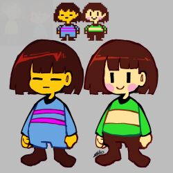 chara (undertale) from undertale by verycansado