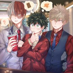 bakugou katsuki from boku no hero academia by mikan (artist)