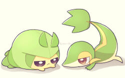 snivy from pokemon by totennko