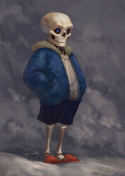 sans (undertale) from undertale by ekaterina kazartseva