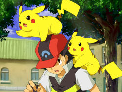 ash ketchum from pokemon by isumimax
