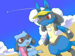 lucario from pokemon by isumimax