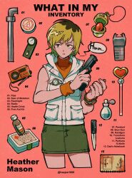 heather mason from silent hill (series) by haejeo1008