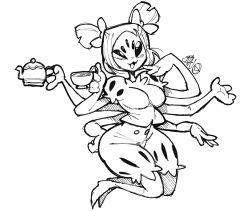 muffet from undertale by verycansado