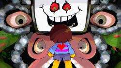 flowey (undertale) from undertale by futakun (tahuta112)