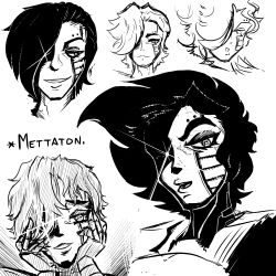 mettaton from mirai nikki by aulse (rocketpunchriot)