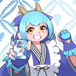 parlor dragonmaid from yu-gi-oh! by yata masahara