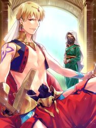 gilgamesh (caster) (fate) from fate/grand order by kawabata arata