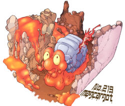 magcargo from pokemon