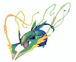 mega rayquaza from pokemon by tomycase